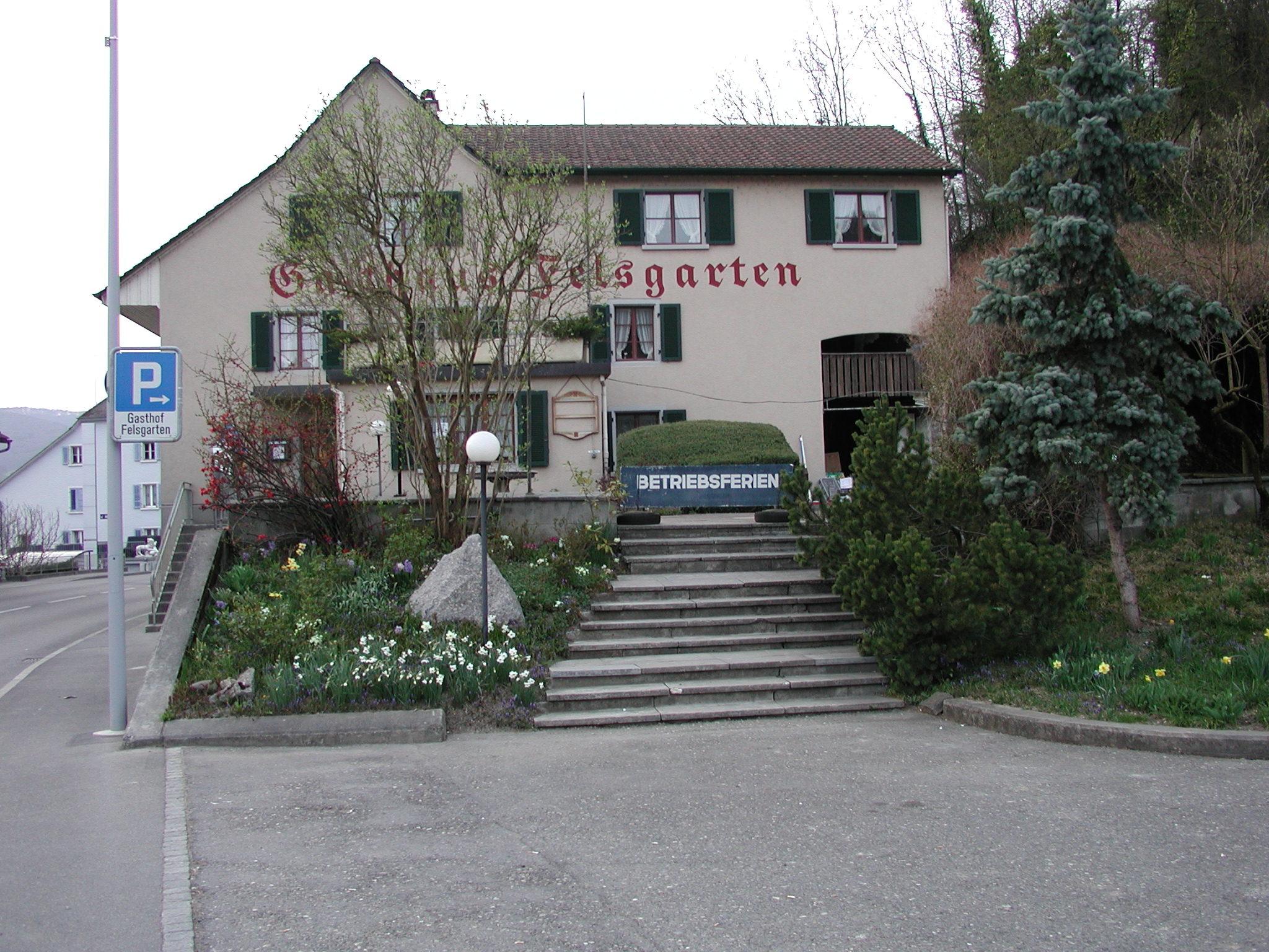 Felsgarten um die Jahrtausendwende